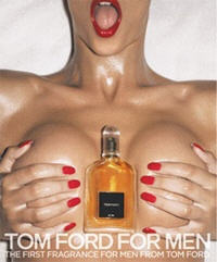 Tom Ford perfume ad.